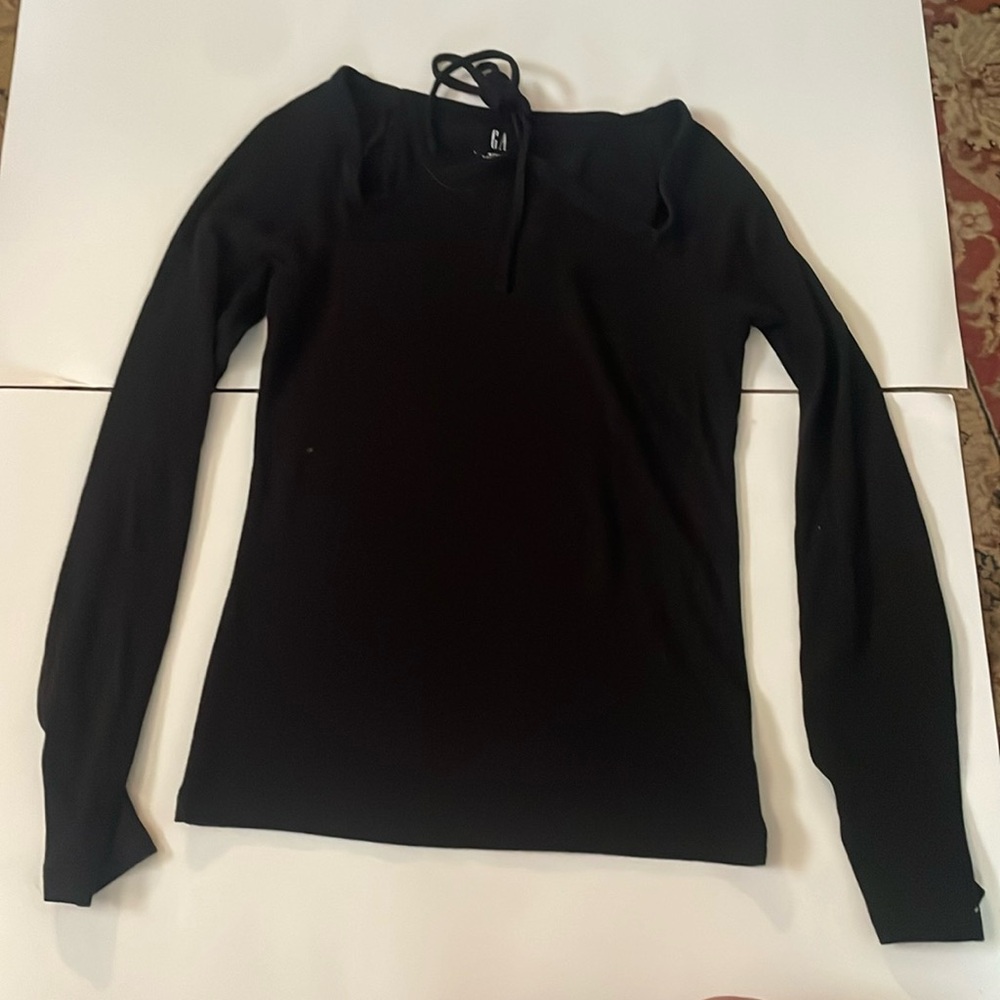 Halter neck long sleeve